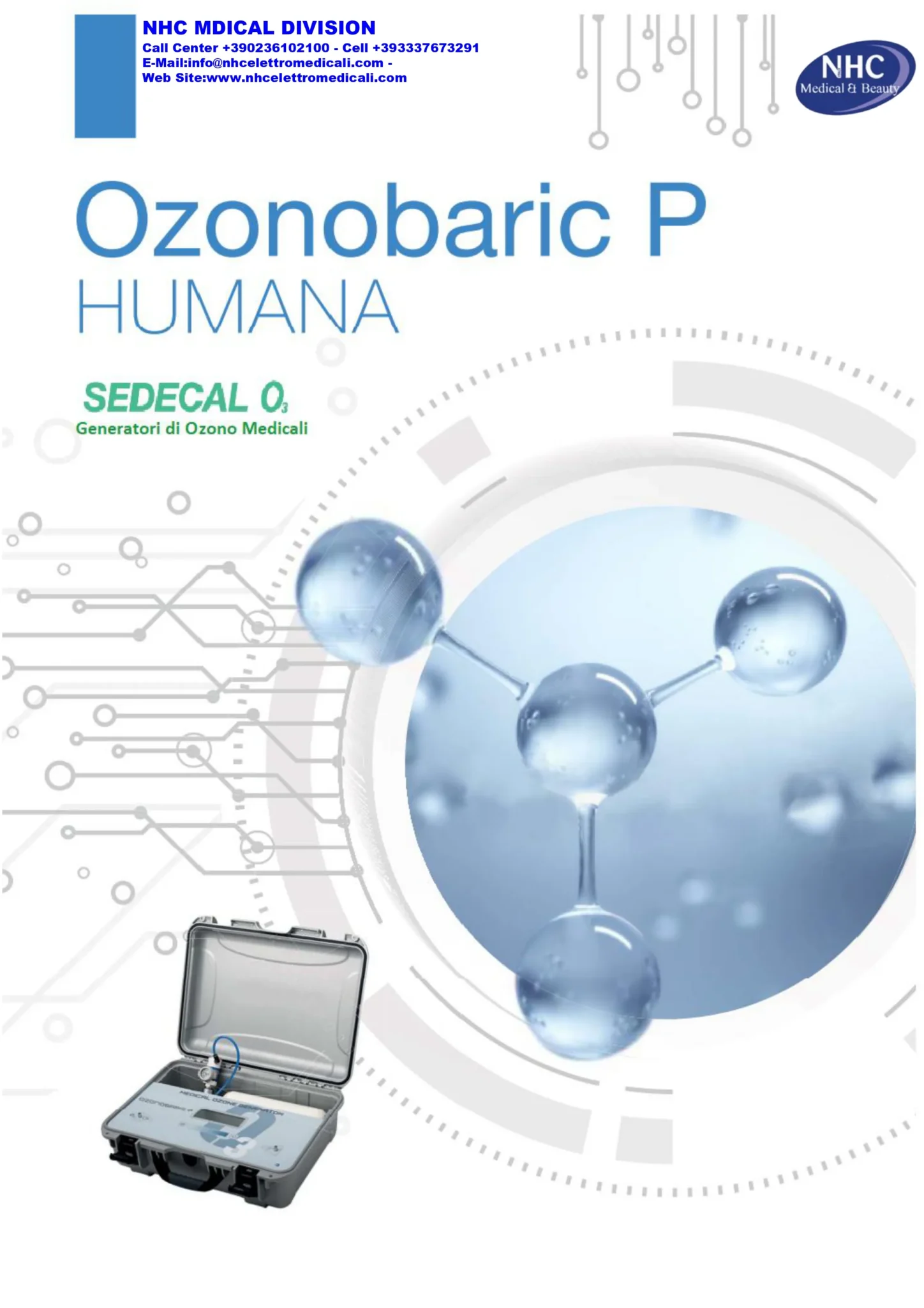 Macchina per ozonoterapia professionale